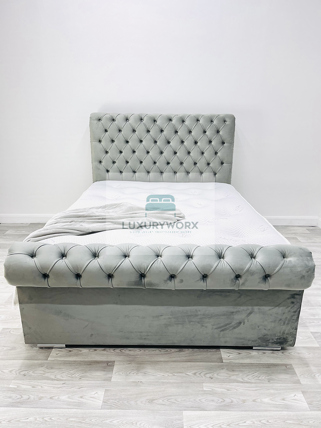 Monaco Scroll Bed