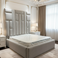 Beige Cream bed